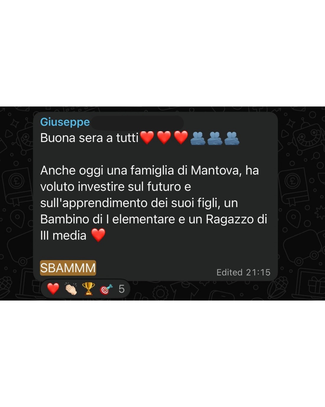 Messaggio ricevuto — Nuova chiusura, Software per educazione dei bambini